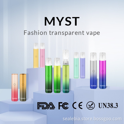Non-refillable Cartridge Vape Pen